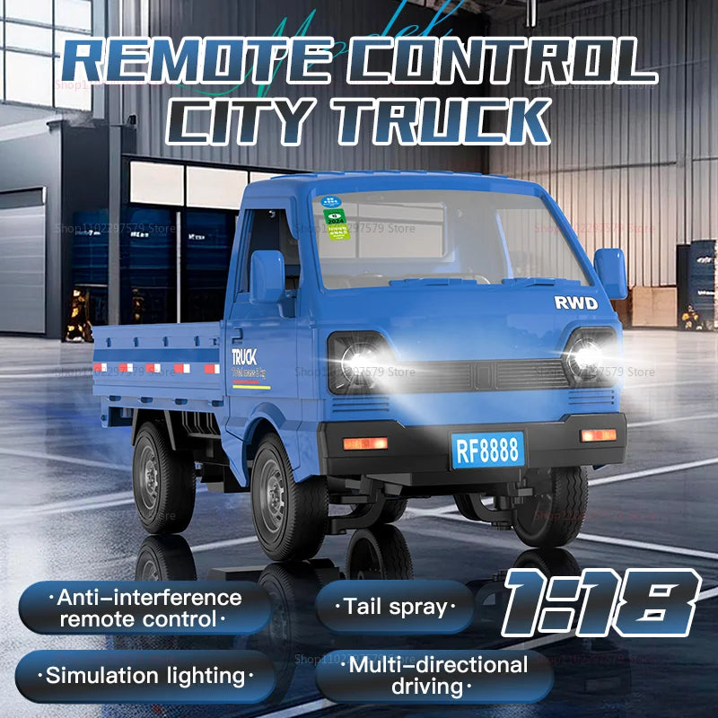 1:18 RC Off-Road Truck – 2WD Remote Control Racing Car