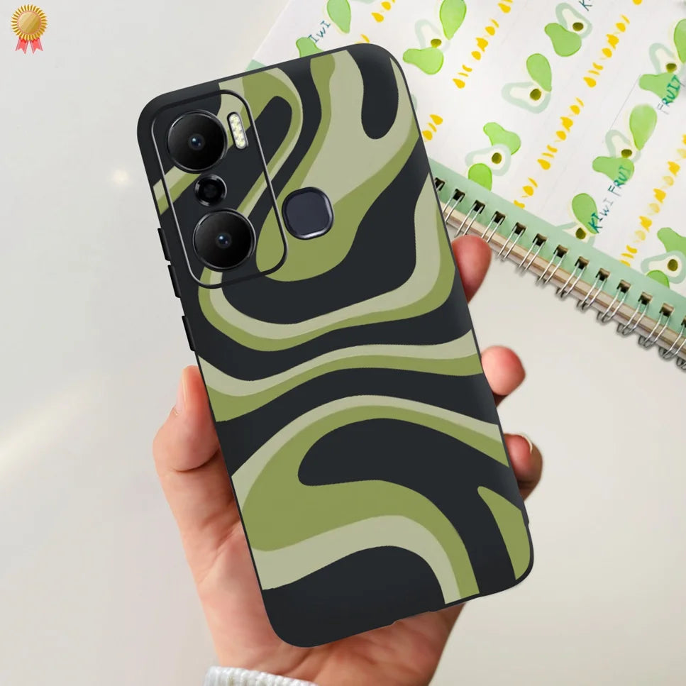 For Infinix Hot 20 Play 20i 4G Case Cute Astronaut Clear TPU Silicone Bumper Cover For Infinix Hot 20 Play 20i Phone Case Funda