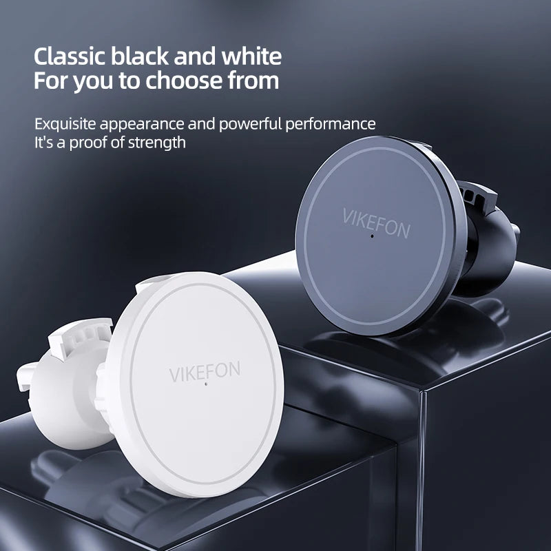 30W Magnetic Car Mobile Phone Holder Stand Wireless Charger For iPhone 15 14 13 12 Pro Max Mini Air Vent Fast Car Charging Stand