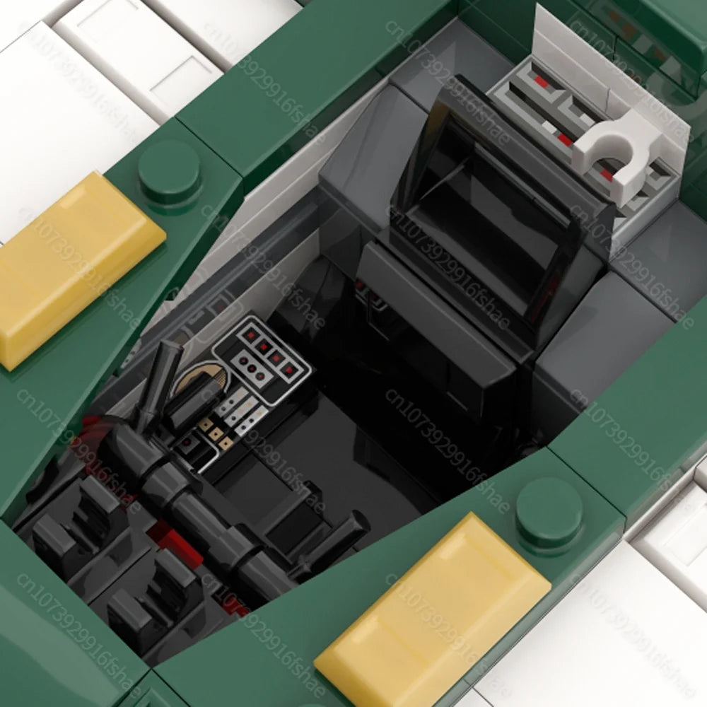 NEW star battle Movie MOC A-wing space fighter Model DIY creative ideas Christmas Child Toy Assembly Puzzle birthday Gift