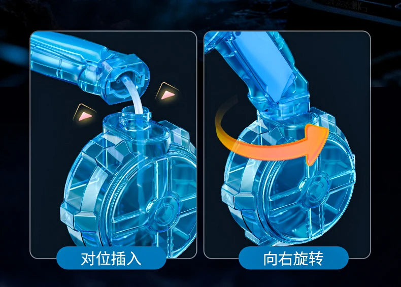 Adult Powerful Electric Squirt Water Gun Large Capacity Water Blaster Summer Outdoor Beach Toy Gift  Birthday Gift