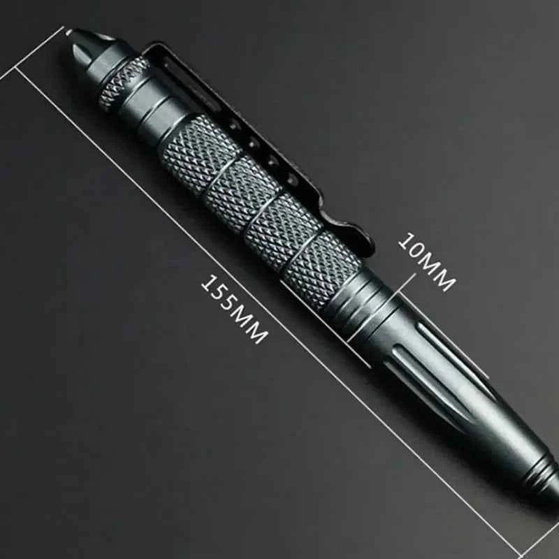 Military Tactical Pen Multifunction Aluminum AlloyOutdoor Camping Security Survival Tools Emergency Glass Breaker Pen