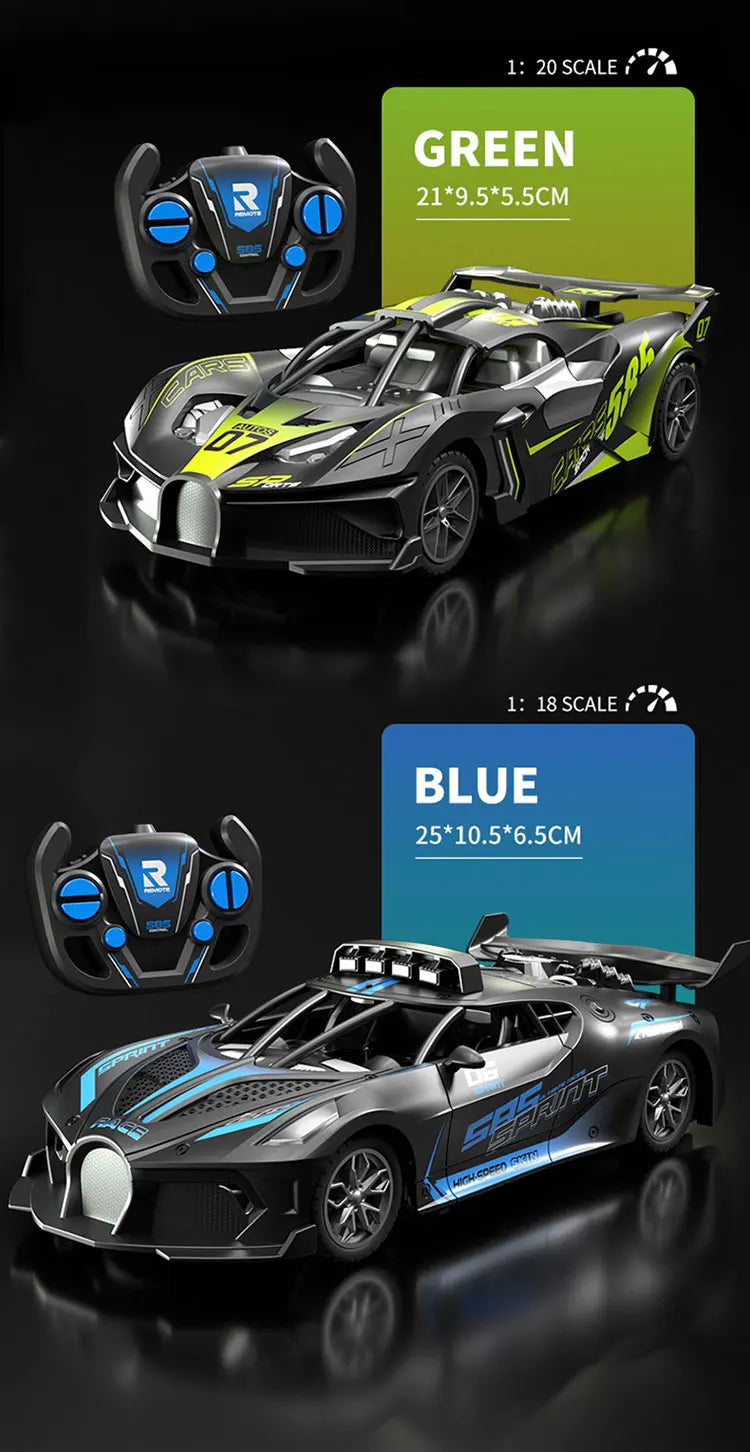 RC Car Toy Drift Racing Remote Control Car High Speed Off Road Racing Car Toys for Boys Christmas Indoor Outdoor Xmas Gifts
