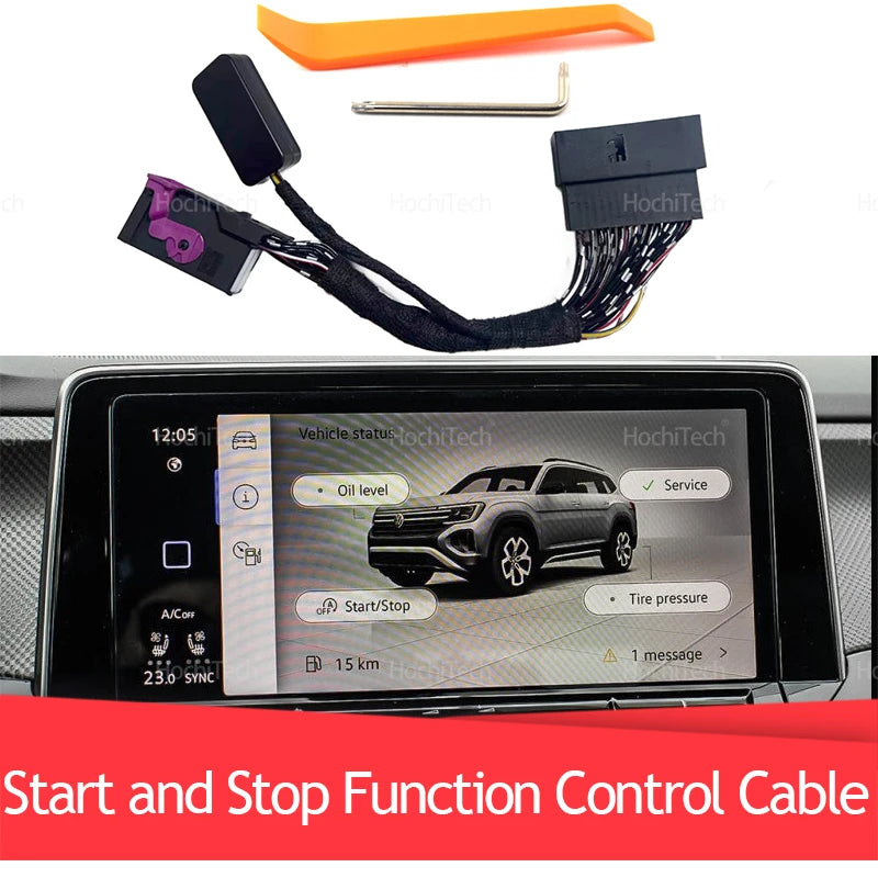 Car Automatic Start And Stop Engine Off Device Control Sensor Auto Stop Canceller For Volkswagen Atlas 2024 2025 2026