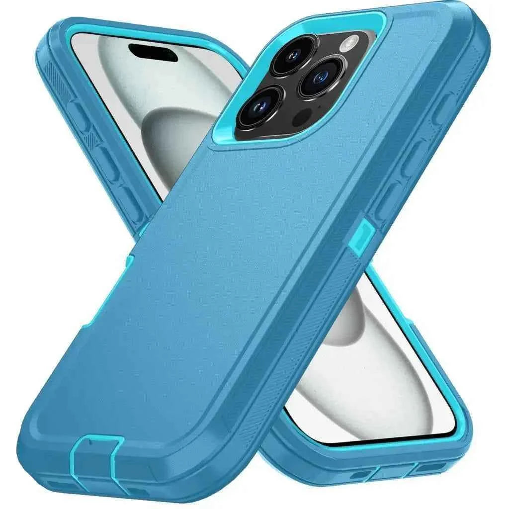 Otter Armor Box Shockproof Defender Phone Case for Iphone 16 11 12 13 14 15 Pro Max XSMAX 7 8 SE2 16E Hard Back Cover with Clip