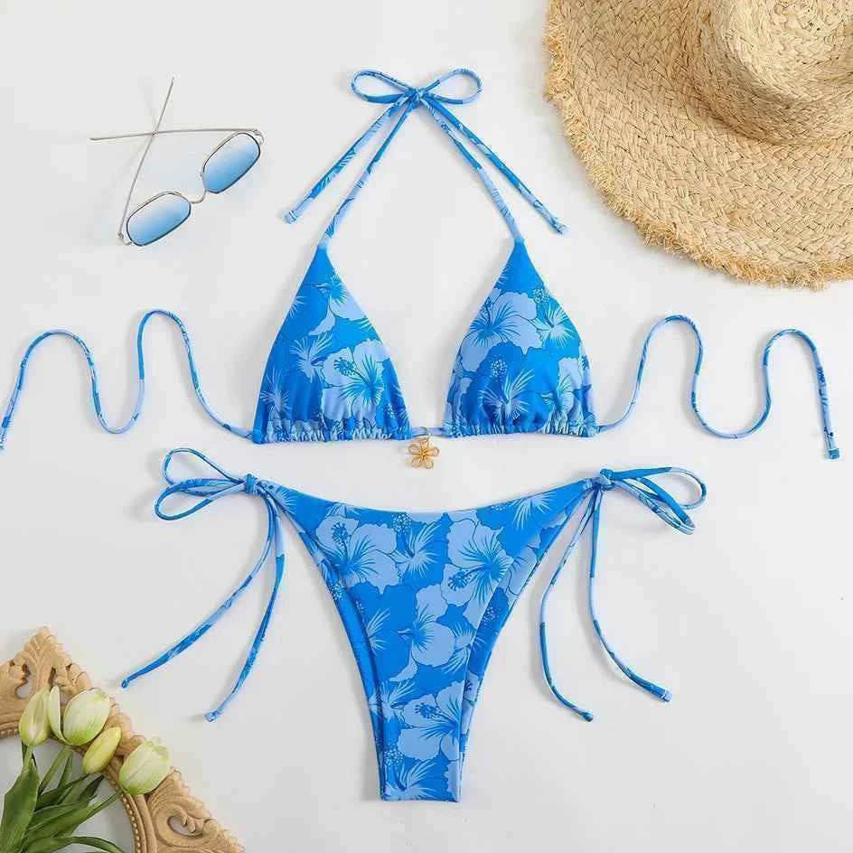 Sexy Micro Bikini Women's Swimsuit 2026 Trend Female Swimwear Two-piece Thong Bikinis Sets Beach Wear Swimming for Bathing Suit