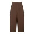 Koekop Office outfits High-waisted pleated balloon Ladies Pants Fashion Office Wear High waist Pants for Women Formal Pants