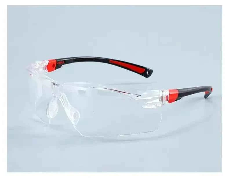 48-73-2000 transparent protective glasses, impact-resistant double-coated lenses, wear-resistant hard coated goggles