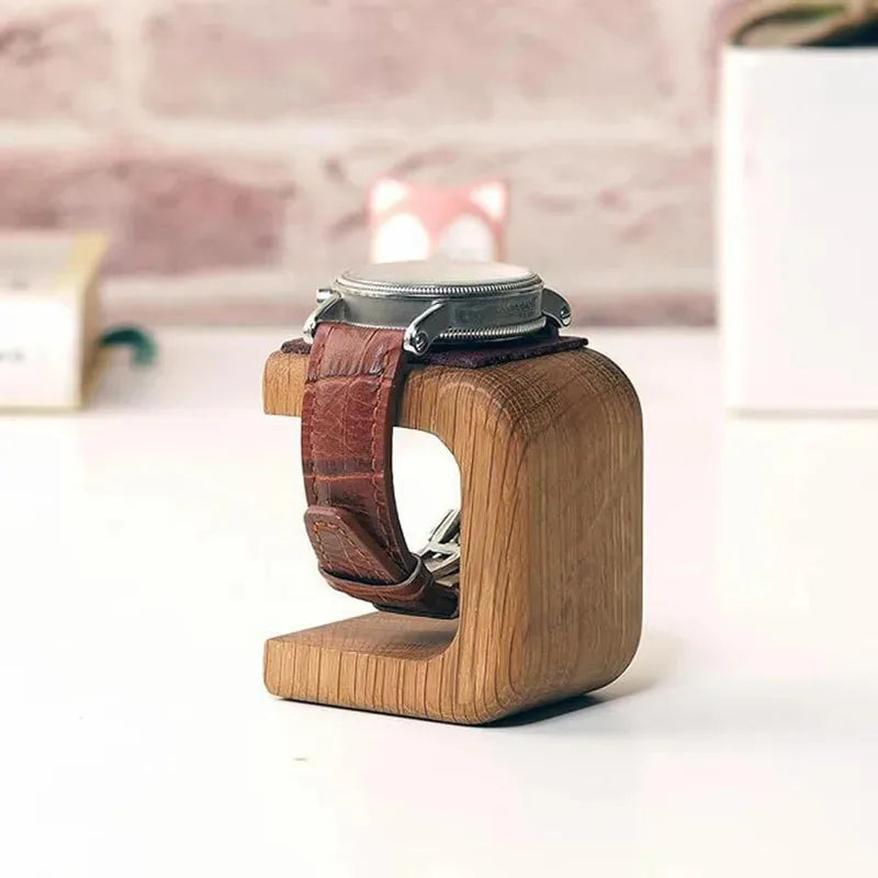 Wooden Watch Holder Jewelry Organizer Display Stand For Bracelet Ring Watch Display Solidwood Watch Stand