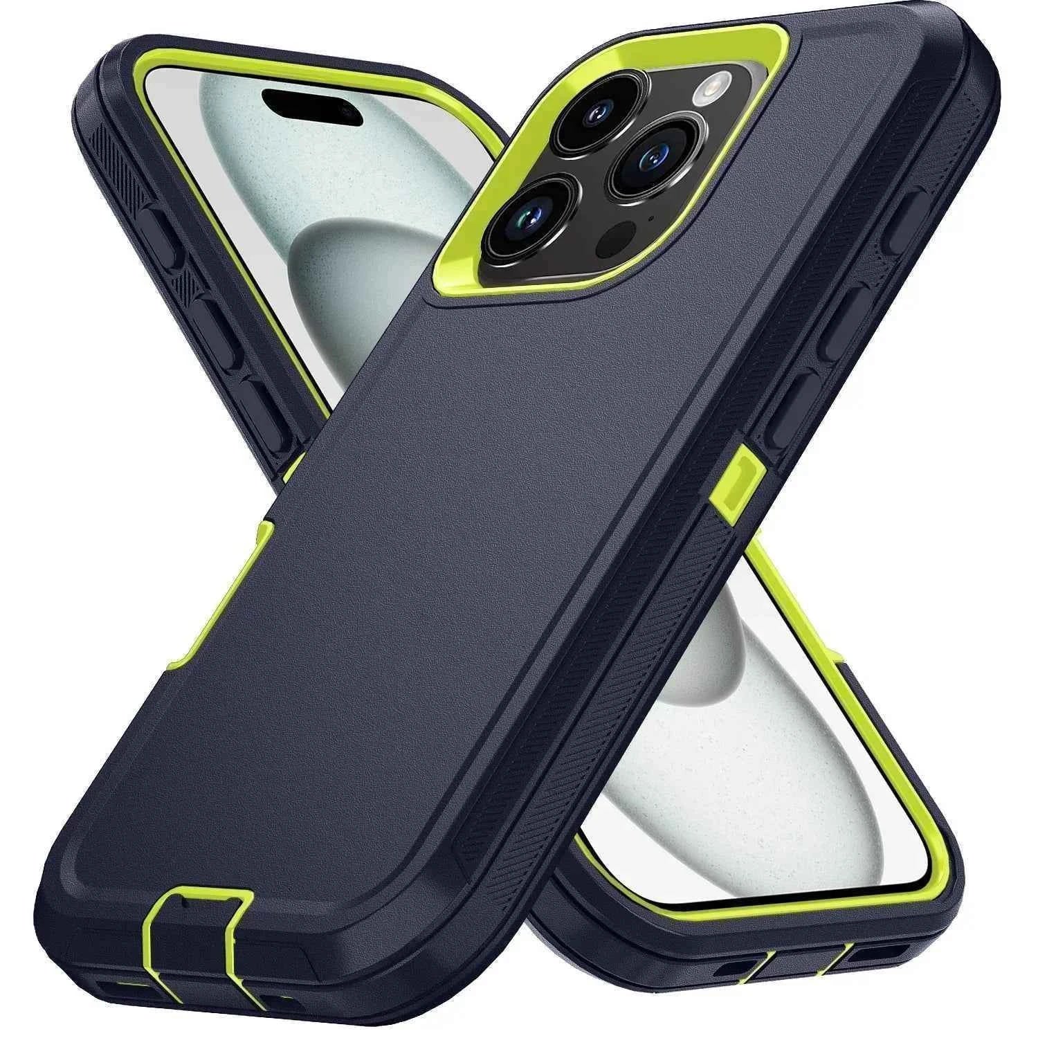 Otter Armor Box Shockproof Defender Phone Case for Iphone 16 11 12 13 14 15 Pro Max XSMAX 7 8 SE2 16E Hard Back Cover with Clip