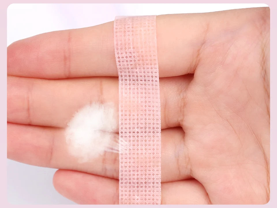 Silicone Gel Tape for Lash Extensions Sensitive Skin Multi Use Non-Woven Breathable Under Eye Pad Patches Makeup Tools Supplier