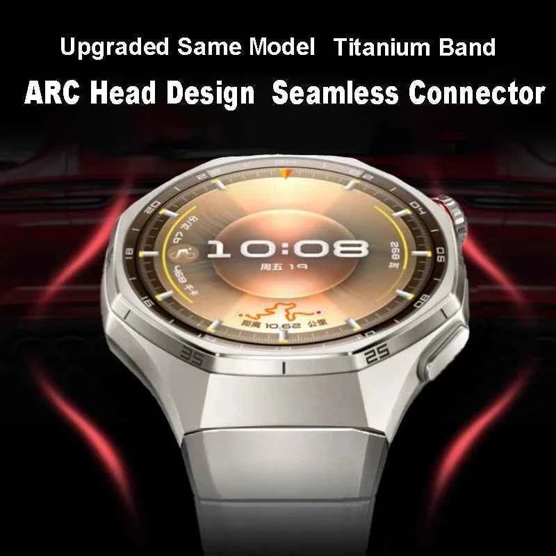 No Gaps Titanium Strap for Huawei Watch GT 6 Pro Luxury Metal Band for Huawei Watch GT6 Pro Quick Release Band