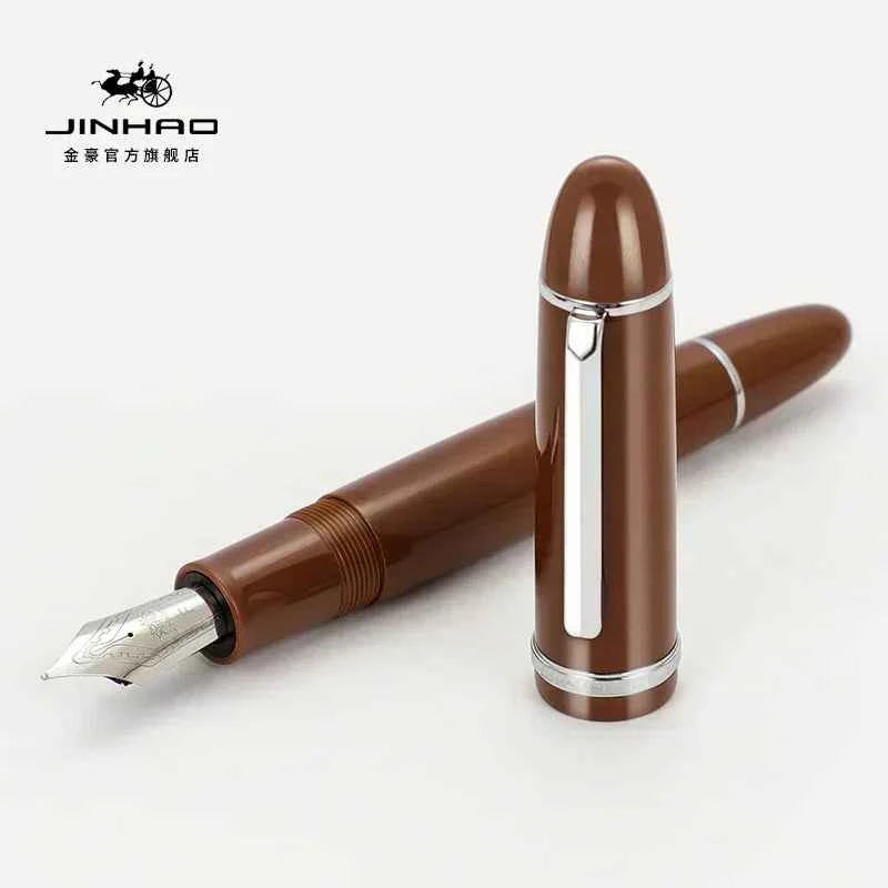 Jinhao X159 Fountain Pen Multicolour Acrylic Luxury Elegant Pens 0.5mm/0.38mm Nib Ink Pens Writing Office Supplies Stationery