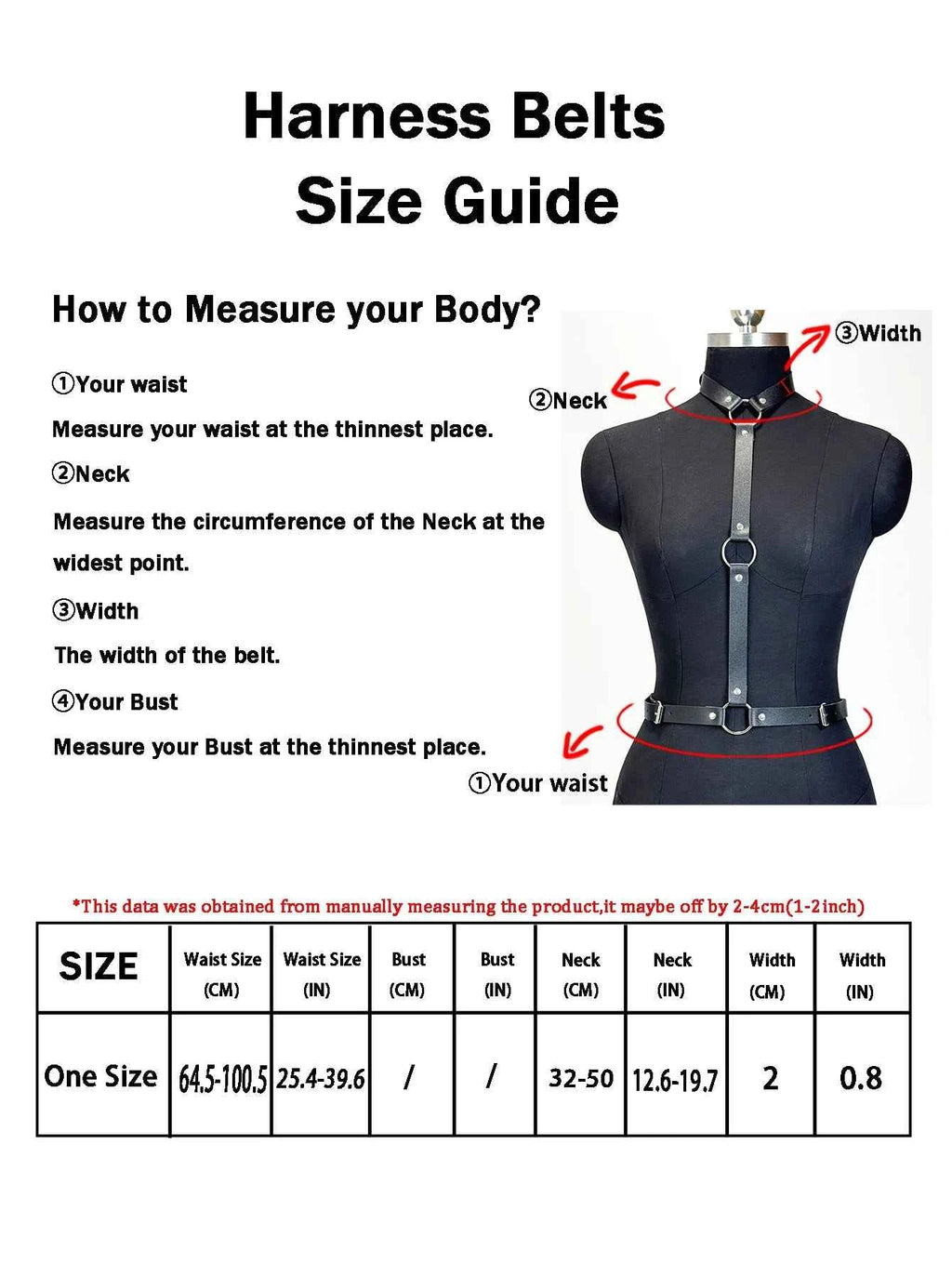 Women Fashion Street Style PU Leather Harness Belt Corset Decorative Daily Wear Leather WaistBand Gothic Clothing Accessory