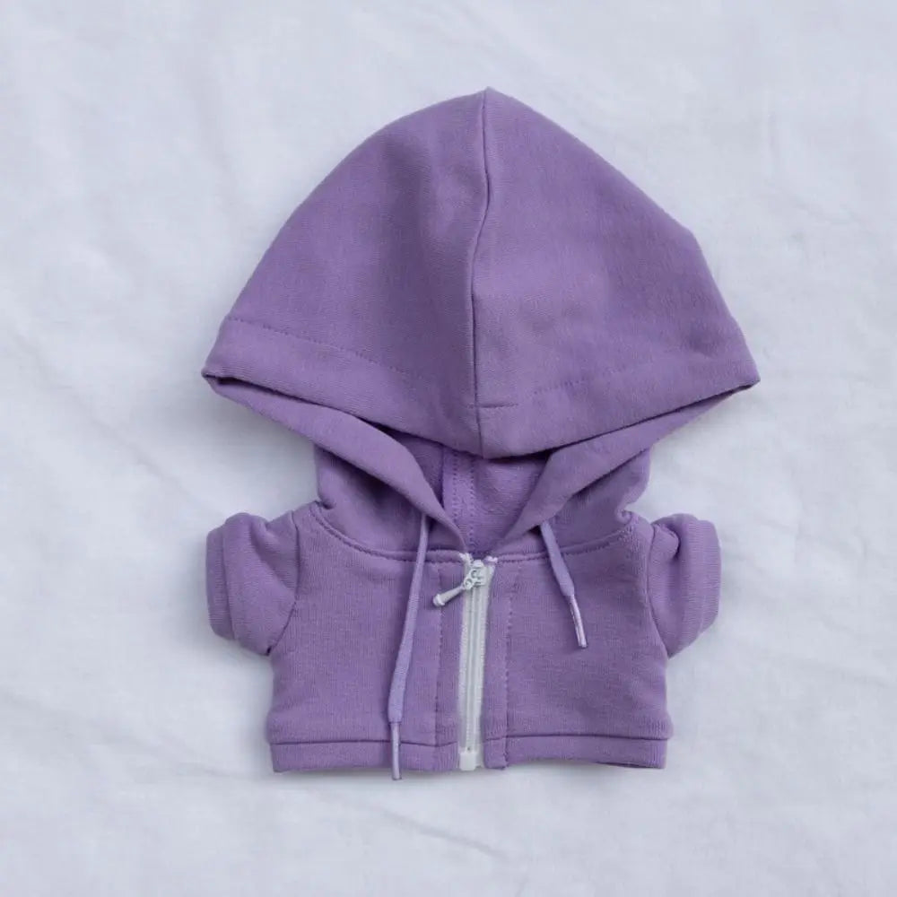 New Multicolor Handmade Hoodies For 10cm Cotton Dolls Fashion Casual Wear Sweatshirt Outfits Cute Dolls Tops Dolls Accessories