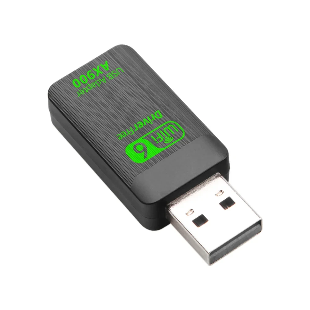 900M USB WIFI 6 Adapter Dual Antenna 600M Network Card AX900 Dual Band 2.4G 5G WiFi Adapter for PC Laptop Tablet Controller