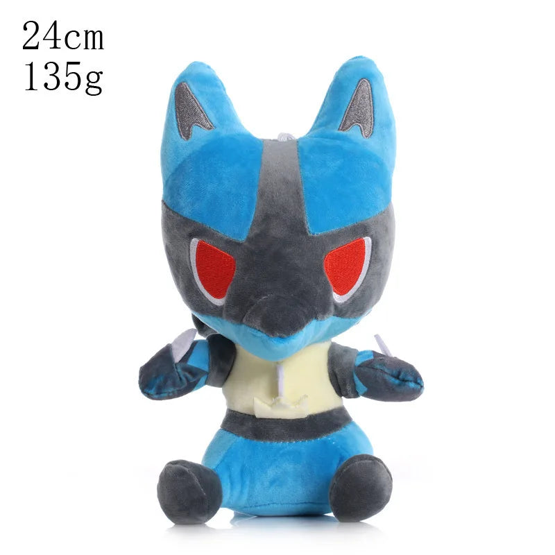 New Pokemon Snivy Abra Treecko Plush Kawaii Eevee Charizard Pikachu Genger Jirachi Blastoise Doll Aerodactyl Wholesale Gifts