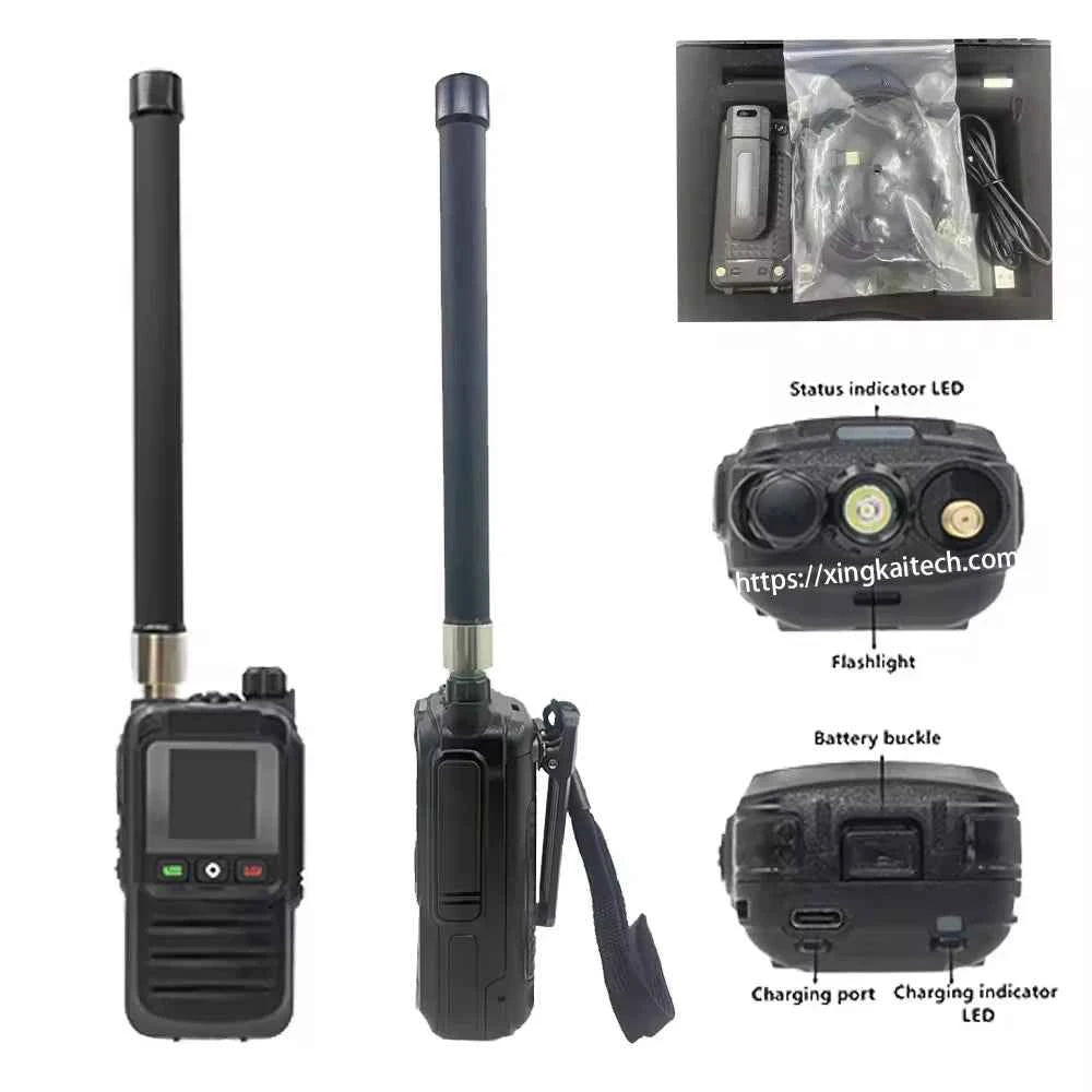 Drone Detector 2KM Long Distance UAV Detection Device Handheld 30-6400MHz Detection Drone Alarm Drone Video Transmission Signals