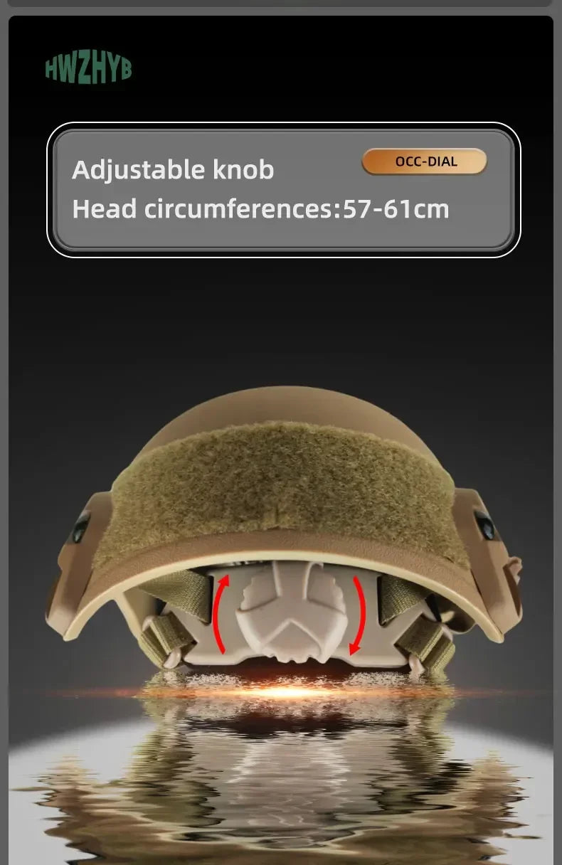 FAST Airsoft Paintball Fast MH Type Tactical Helmet Outdoor CS Protective Equipment With Replacement Foam Padding