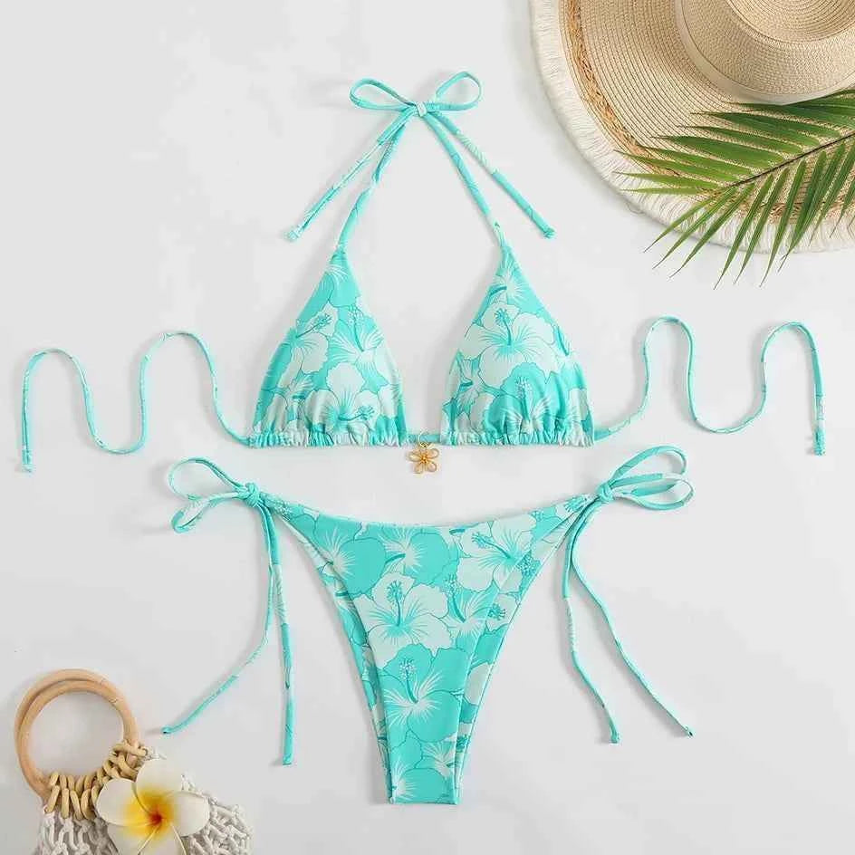 Sexy Micro Bikini Women's Swimsuit 2026 Trend Female Swimwear Two-piece Thong Bikinis Sets Beach Wear Swimming for Bathing Suit