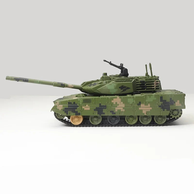 XCARTOYS 1/64 15 Light Main Battle Tank Armored Vehicle Car Alloy Diecast Metal Model Kids Xmas Gift Toys for Boys