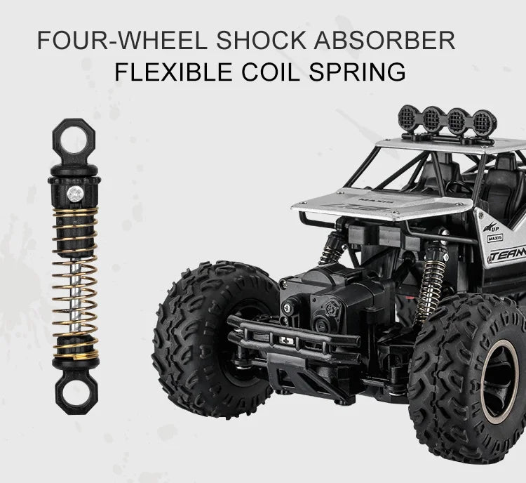 Oike RC Car Remote Control Climbing Vehicle Outdoor All Terrain 4X4 Off-road Trucks Rock Climber 4WD Buggy Racing Drift Cars Toy