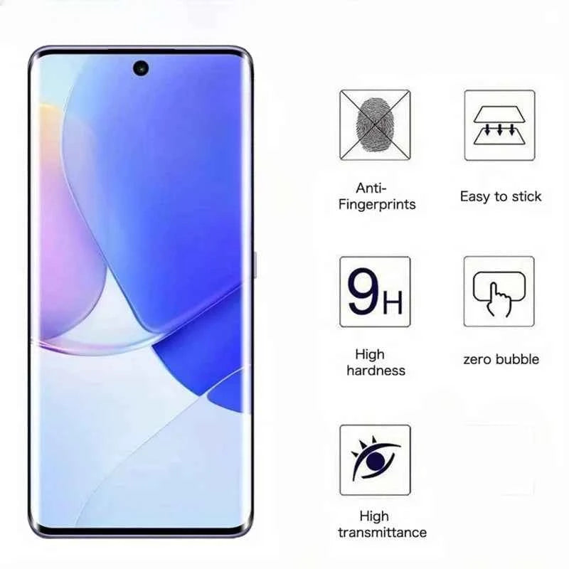 2Pcs 3D Full Coverage Tempered Glass For Honor Magic 7 6 5 Pro X9C X8a Screen Protectors For Honor 300 200 100 90 Pro Ultra HD