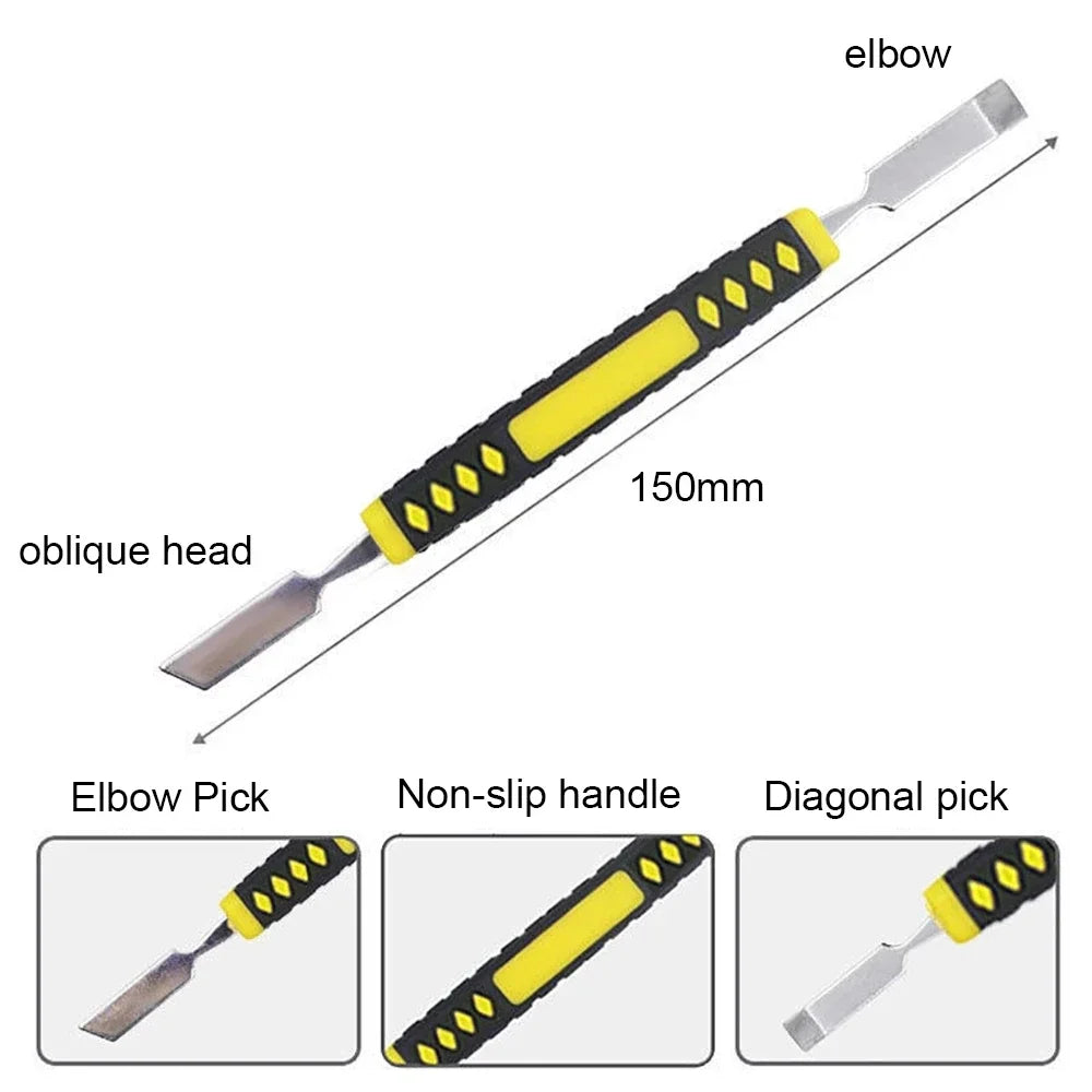 6 in 1 Metal Pry Bar Tool Set for Mobile Phone Tablet Laptop Smart Watch Repair Manual Tool Kit