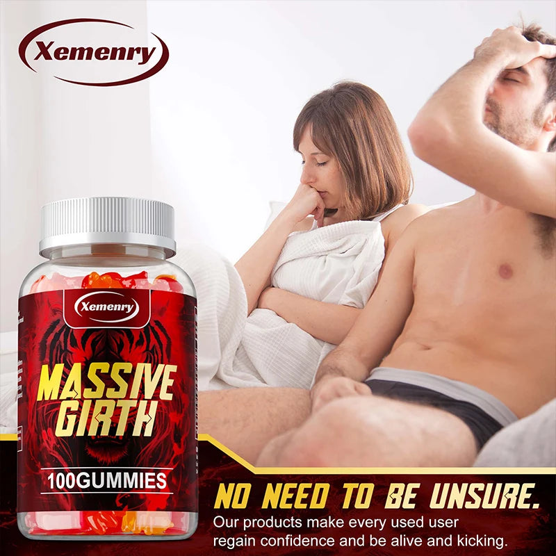 Men’s Vitality Gummies Supplement – Energy & Endurance Support