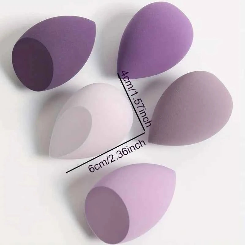 1/7/18PCS Makeup sponge latex free fragrance free makeup sponge wet and dry powderpuff suitable for all skin types random colors