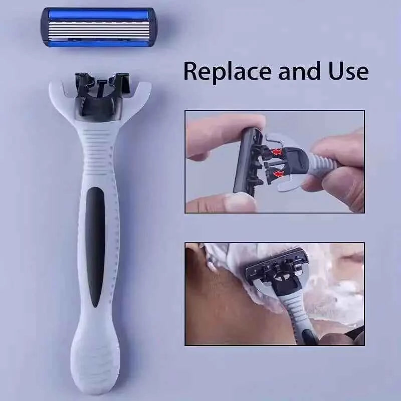Stainless Steel Trimming Shaver Portable Travel Washable Male Removal Shaving Remover Tool Home Bathroom
