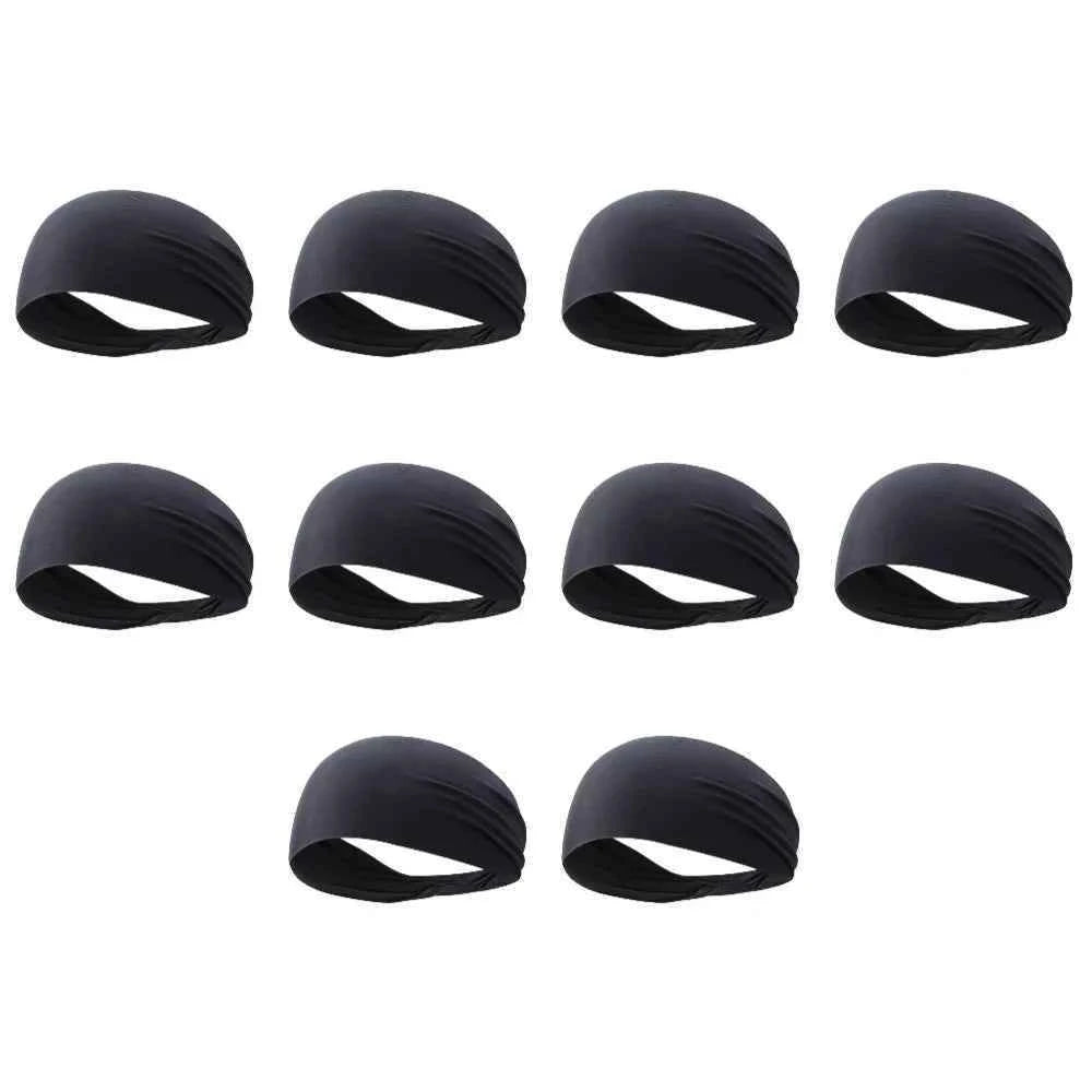 Elastic Sports Headbands Sweat Absorption Headdress Quick Dry Workout Headband Anti-slip Breathable Sweatbands for Yoga Running