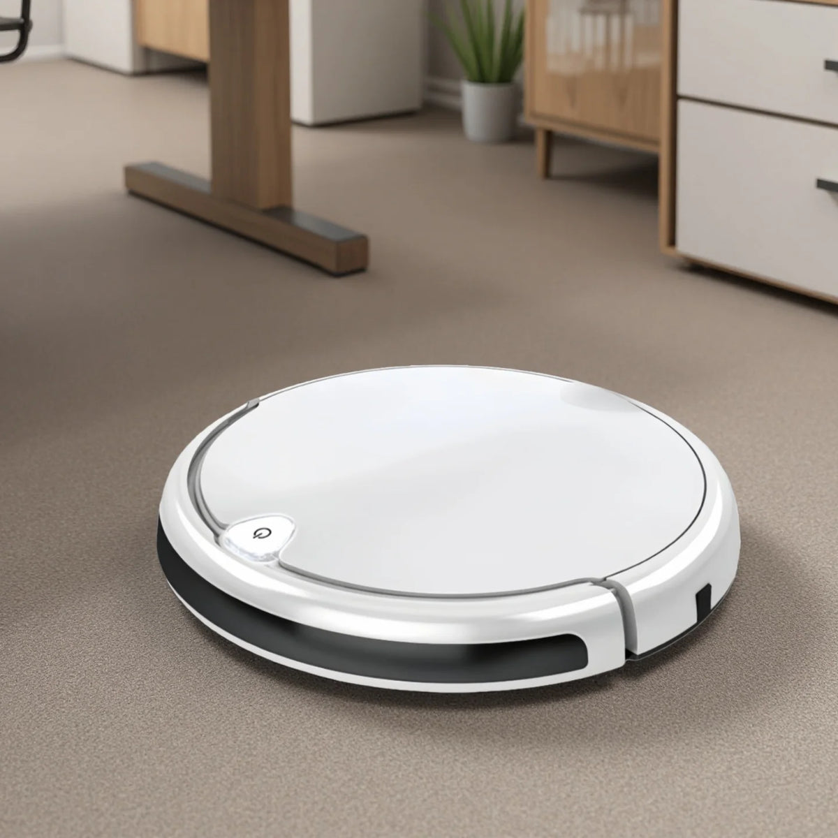 Robot Vacuum Cleaner With Mop – Slim Design, Wet & Dry