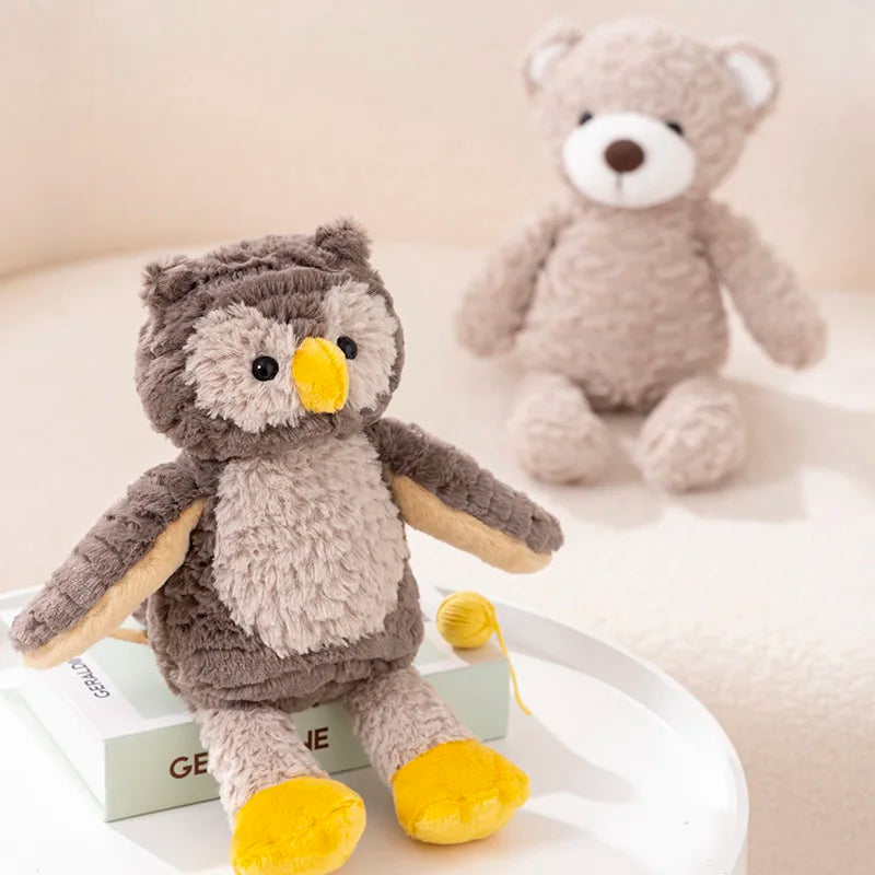 New Hot Sale Owl Frog Dinosaur Bunny Dog Long Leg Plush Toy High Quality Appease Doll Soft Sleep Accompany Gift For Girls Boys
