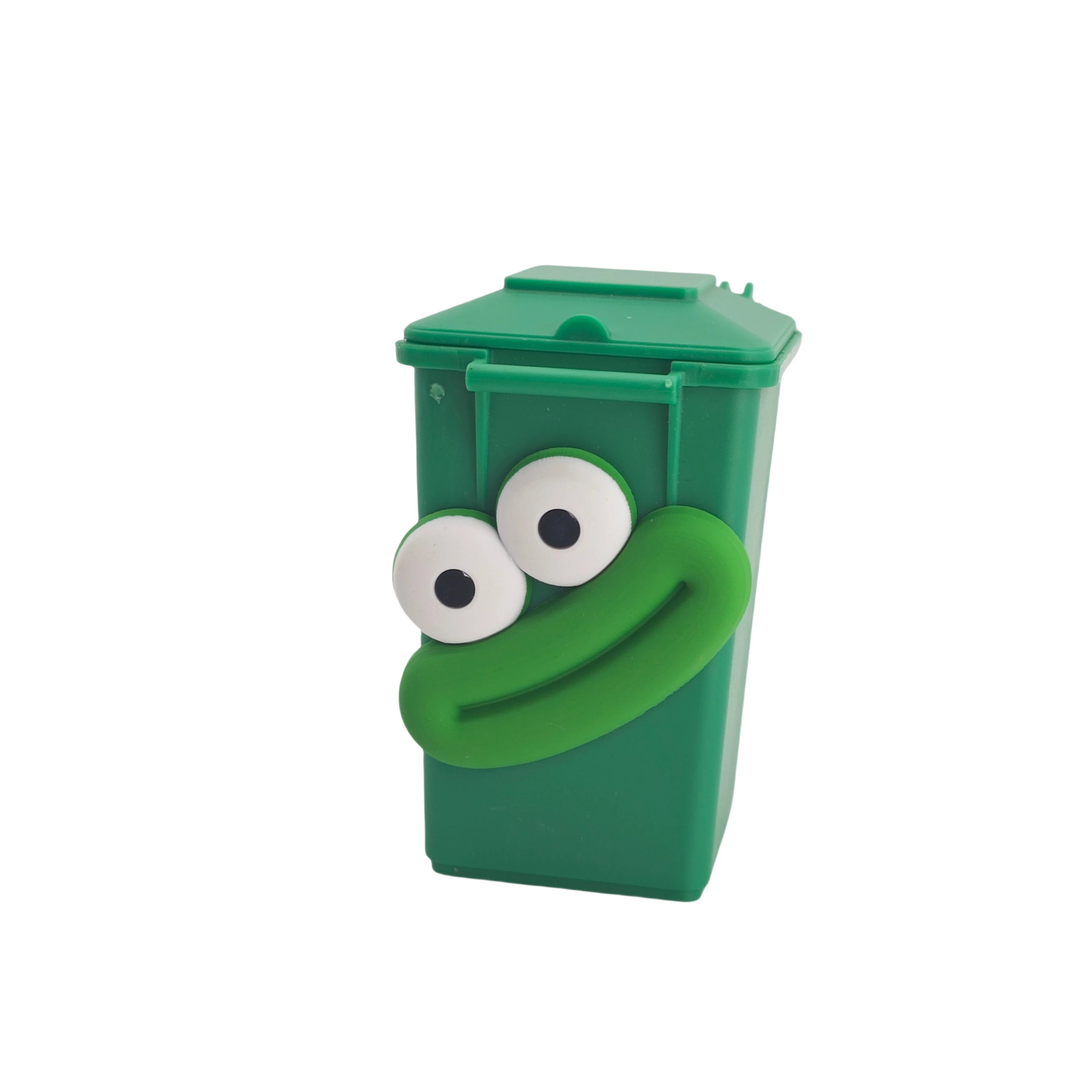 Kids Trash Can Children's Waste Disposal Bin Easy-Lift Lid Small Trash Can Toys - Fun Cartoon Design