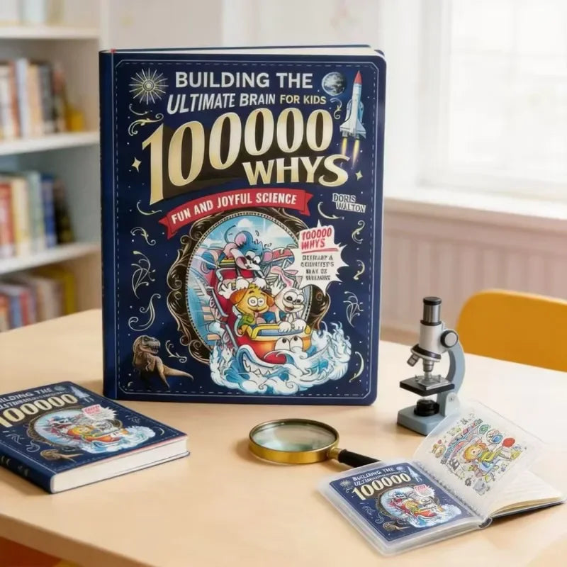 One Hundred Thousand Whys Kids Science Encyclopedia, Homeschool Daily Reading Educational Book, Learning Gift for Boys Girls