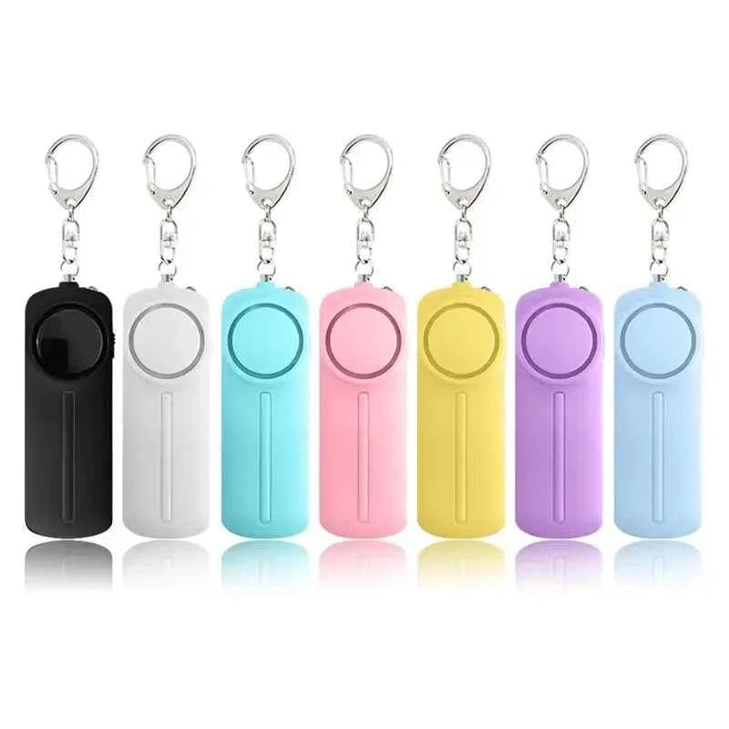 Personal Security Alarm Self Defense 130dB Loud Keychain Portable Safety Anti-satyr for Women Child Elder Girl Emergency Alarm