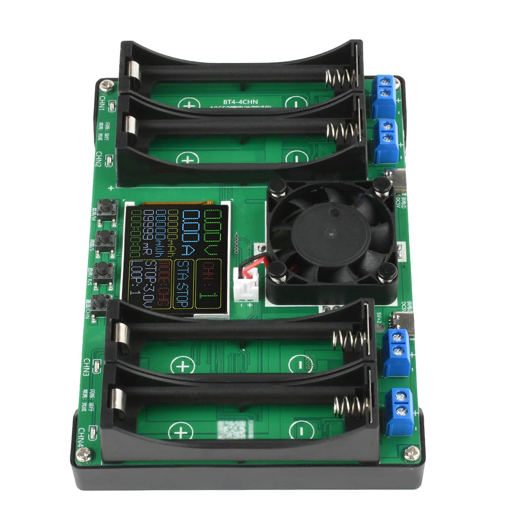 18650 Lithium Battery Capacity Tester MAh MWh Internal Resistance Tester Auto Charging and Discharging Module Power Detector