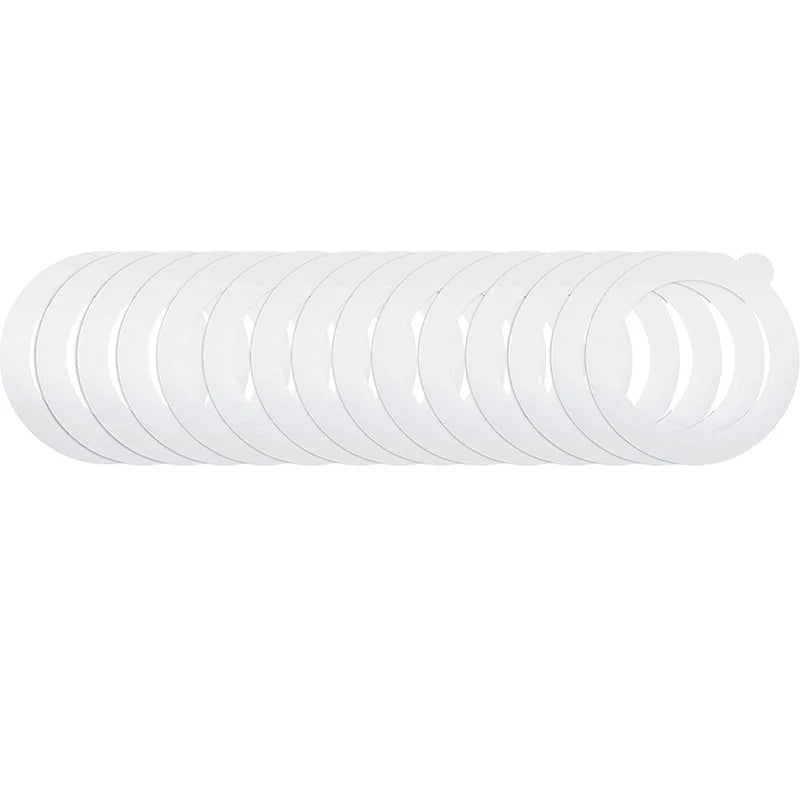 5Pcs Silicone Jar Gaskets Food Storege Jars Replacement Airtight Leak-Proof Rubber Seals Rings Fits Regular Mouth Canning