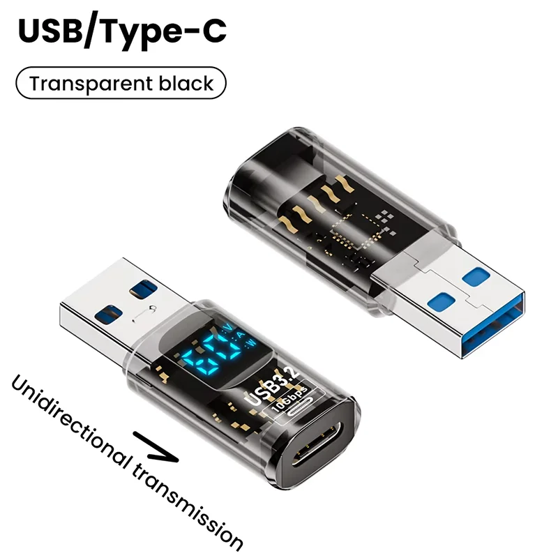 USB 3.2 Digital Display Adapter 10Gbps USB Male TO USB Female Converter Fast Charging Data Transafer USB C Adapter For PC Laptop - Value Vault Club