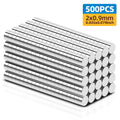 Small Magnets, Refrigerator Magnets of Different Sizes, 3x1 3x2 2x1 3x3 4x2 5x2 6x2mm Mini Magnets for Fridge, Kitchen, Office