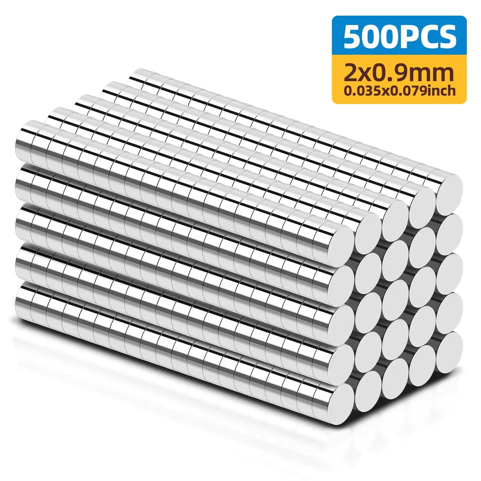 Small Magnets, Refrigerator Magnets of Different Sizes, 3x1 3x2 2x1 3x3 4x2 5x2 6x2mm Mini Magnets for Fridge, Kitchen, Office