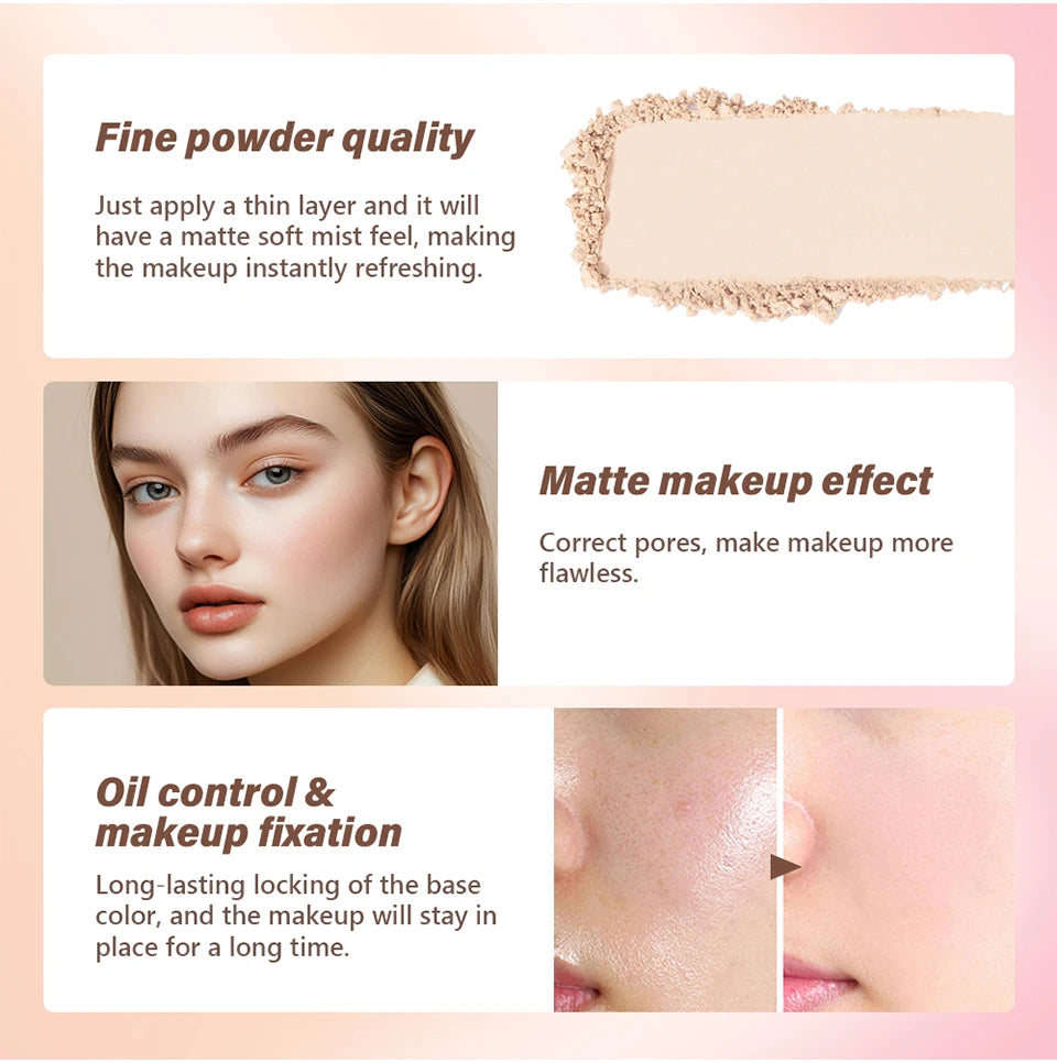 Mattifying Oil Control Setting Spray Waterproof Anti-sweat Quick Fix Makeup Spray Portable Matte Base Makeup Fixer