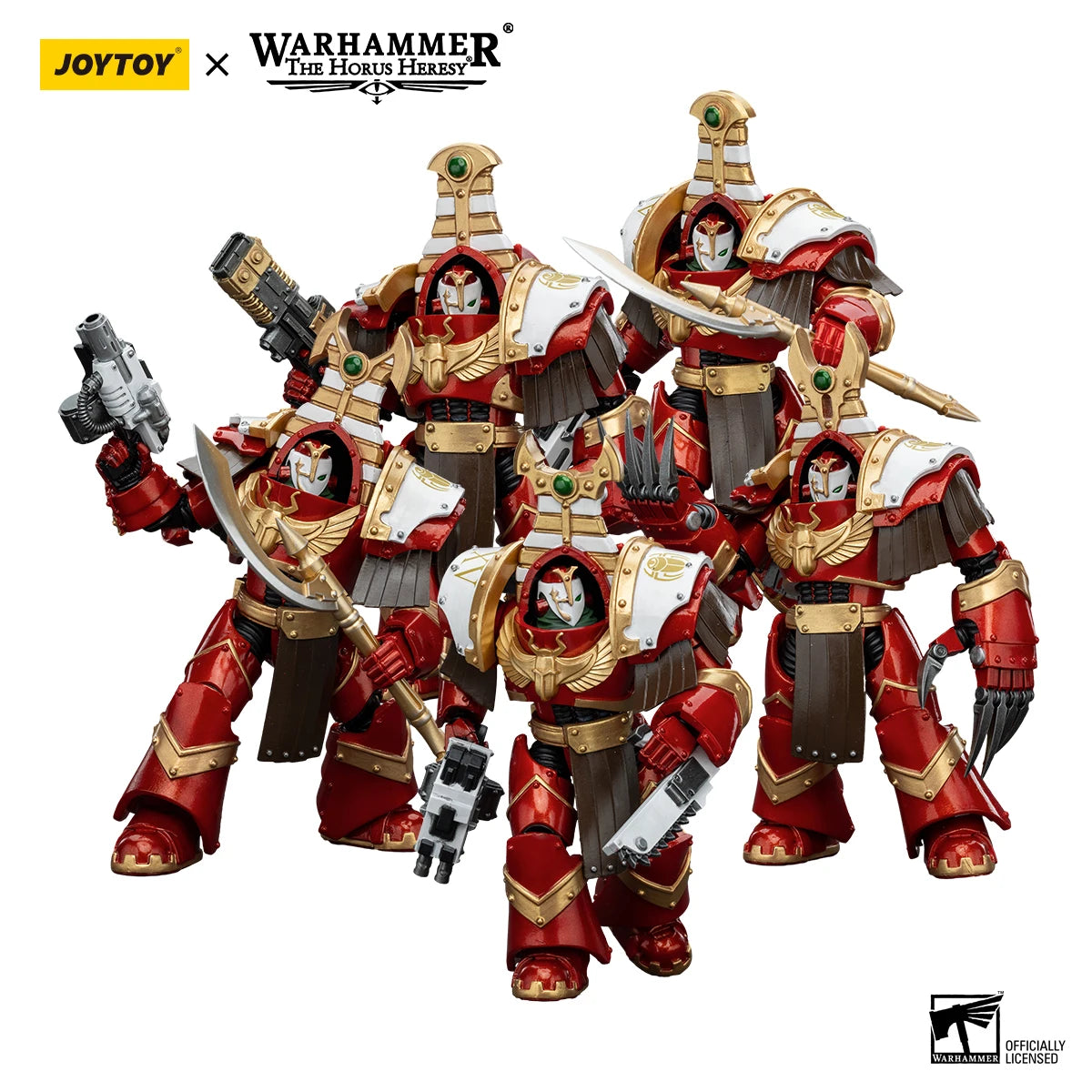 [IN STOCK]JOYTOY Warhammer 30K 1/18 Action Figure Magnus the Red Primarch of the XVth Legion Collection Anime Model Toy