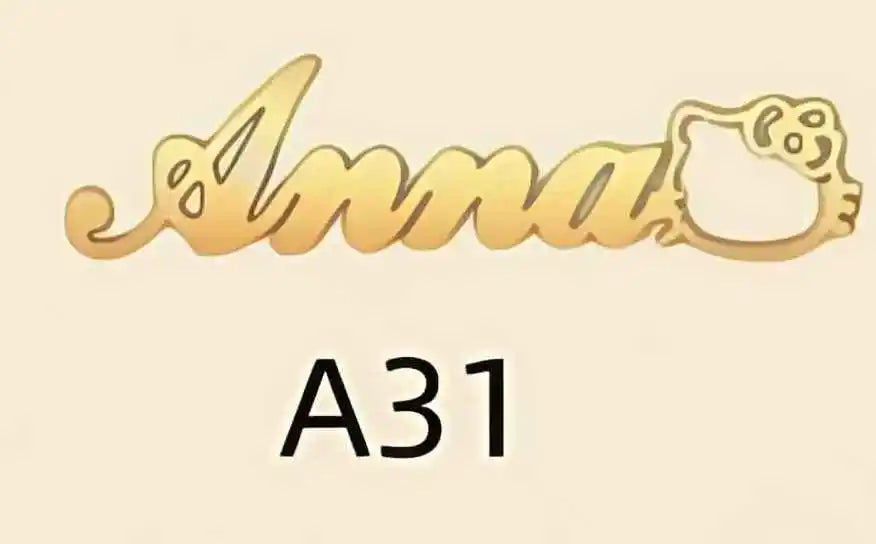 Jeshayuan Custom Bling Name Necklace Personalized Necklace Women Name Necklace Baby Name Necklace Nameplate Jewelry Gift