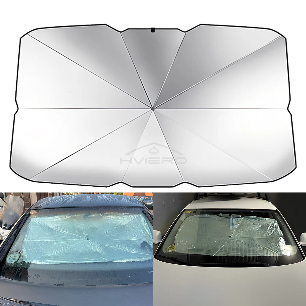 Multi Purpose Convenient Foldable Car Windshield Sunshades Interior Protechor Accessorie Part Auto Parasol Umbrella Front Covers
