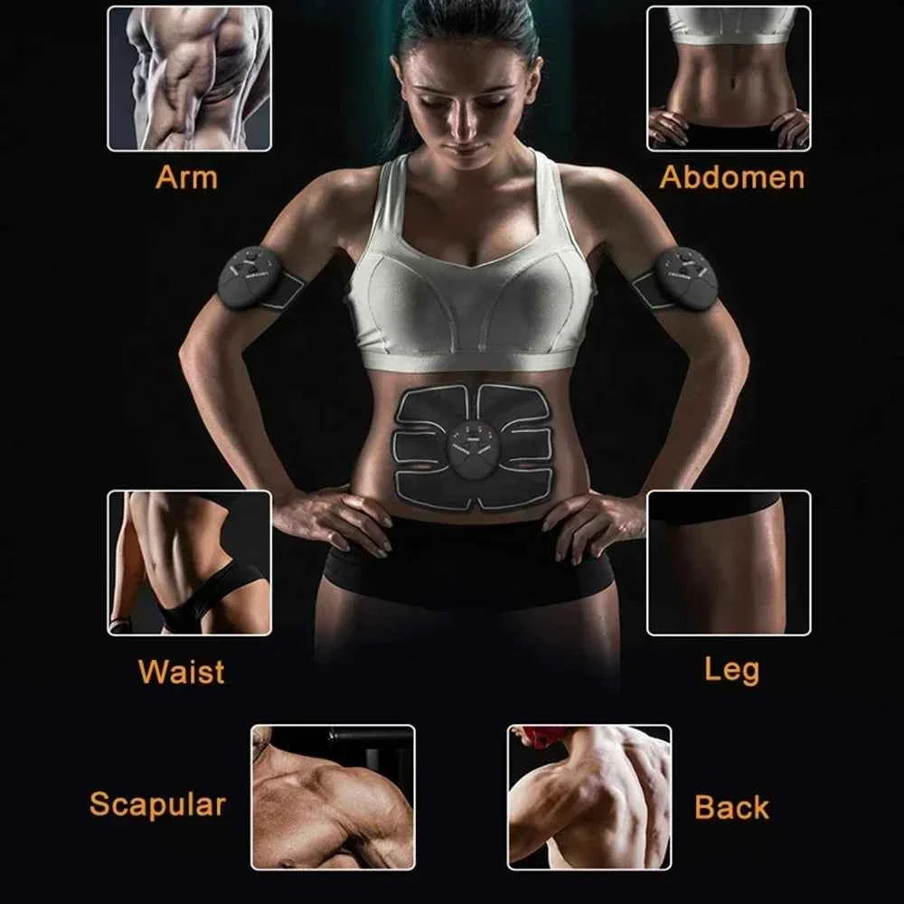 EMS Electric Abdominal Muscle Stimulator Hip Trainer Home Gym Slimming Muscle Toner Massager for Fitness And Body Shaping