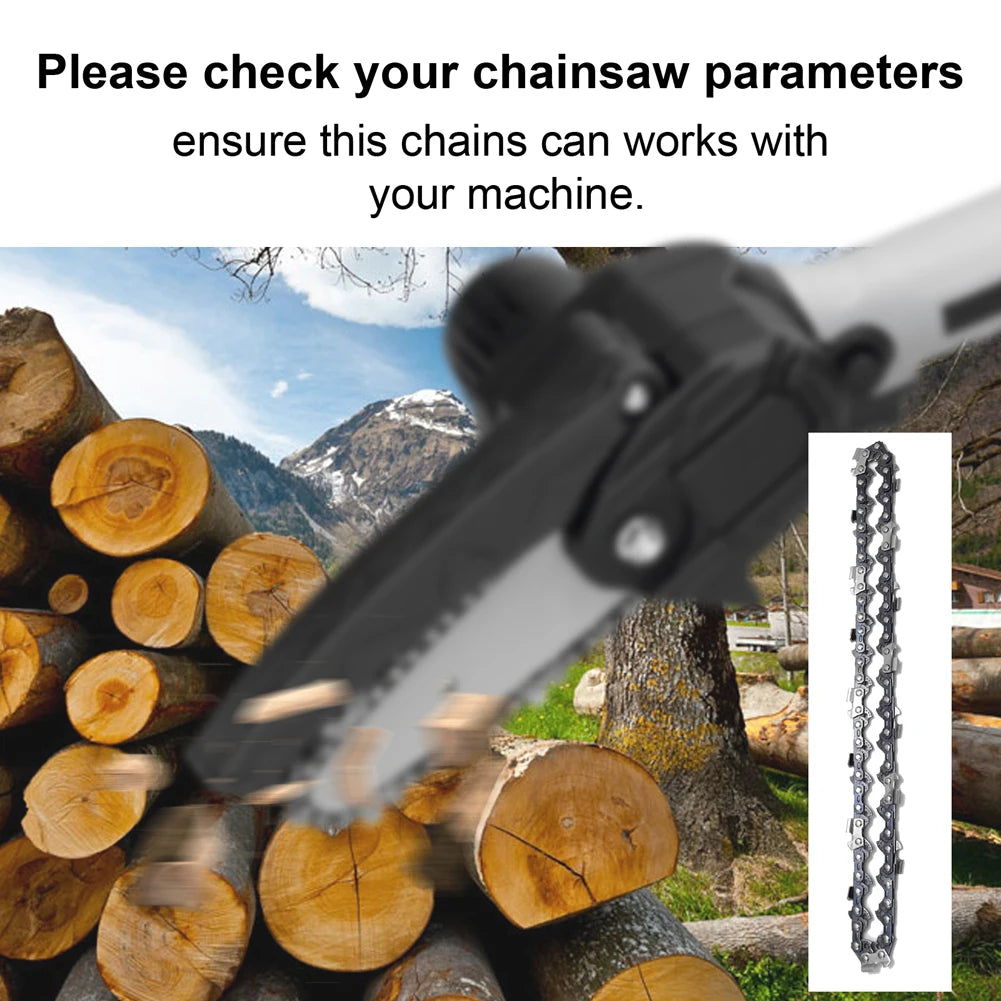1 PCS 6 Inch Mini Steel Chainsaw Chains Electric Chainsaws Accessory Practical Chains Replacement
