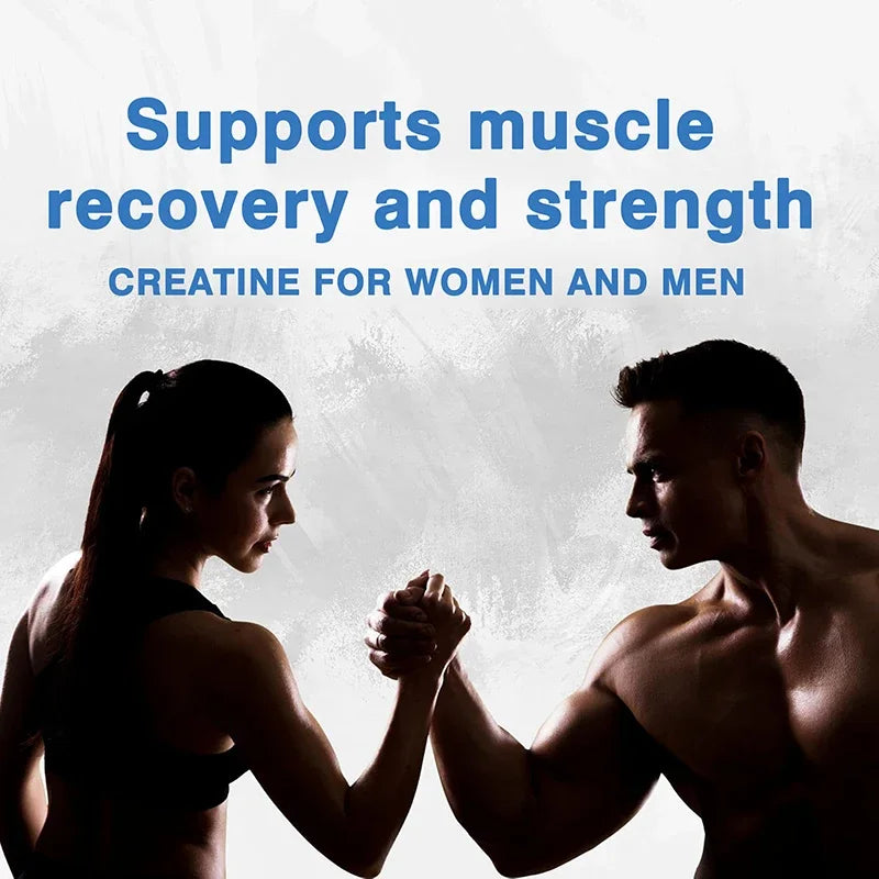 Creatine Monohydrate Capsules – Muscle Power & Endurance