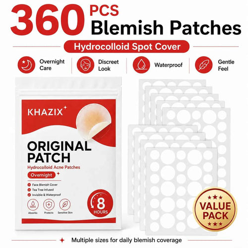 360-Piece Clear Acne Pimple Patches Invisible Spot Covers
